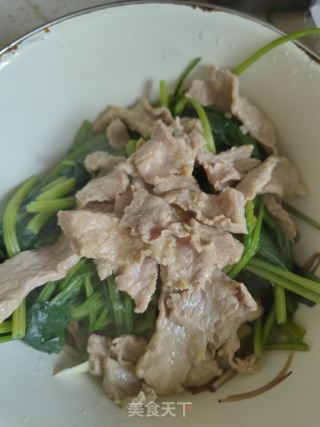 肉片拌蔬菜的做法步骤：11