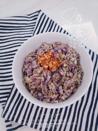 舌尖上的春之味～蒸紫藤花的做法