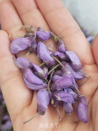 舌尖上的春之味～蒸紫藤花的做法步骤：2