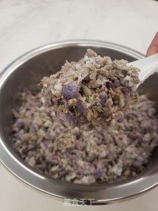 舌尖上的春之味～蒸紫藤花的做法步骤：10