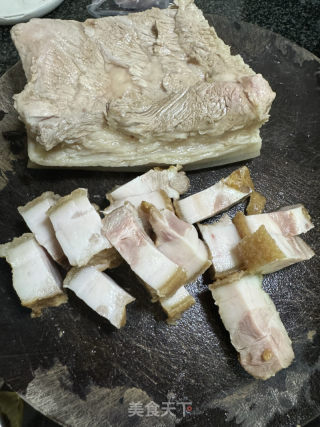 梅干菜蒸五花肉的做法步骤：2