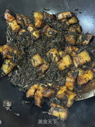 梅干菜蒸五花肉的做法步骤：8