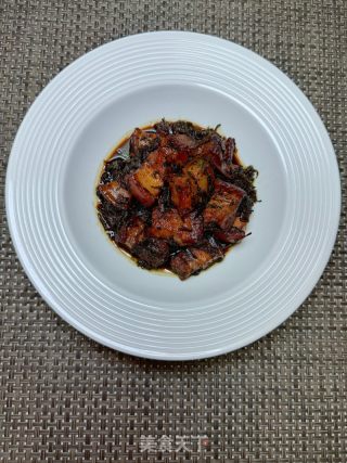 梅干菜蒸五花肉的做法步骤：11