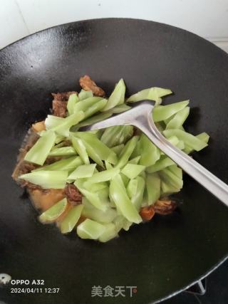 笋子木耳炒牛肉的做法步骤：5