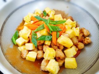 菠萝咕咾肉的做法步骤：13