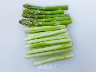 蒜香芦笋的做法步骤：2