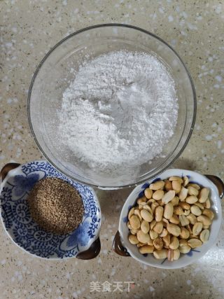 糯米糍糕的做法步骤：1