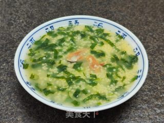 苦麦菜小米粥的做法