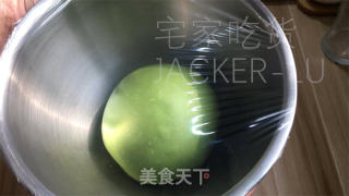抹茶豆沙奶酪小餐包，口感超好、一次成功，非常适合新手练手的面包。的做法步骤：6