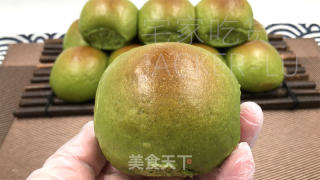 抹茶豆沙奶酪小餐包，口感超好、一次成功，非常适合新手练手的面包。的做法步骤：22