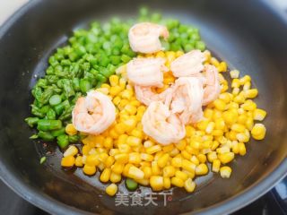 芦笋虾仁炒玉米的做法步骤：6