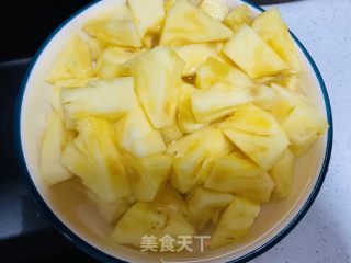 番茄菠萝肉的做法步骤：4