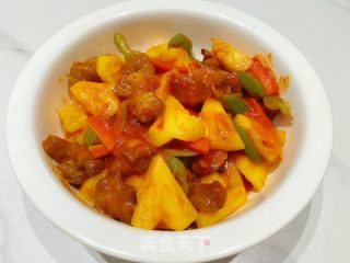 番茄菠萝肉的做法步骤：23