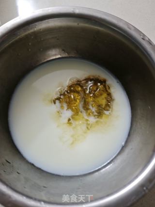抹茶慕斯蛋糕的做法步骤：8