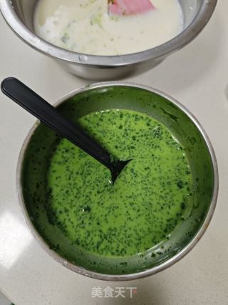 抹茶慕斯蛋糕的做法步骤：12