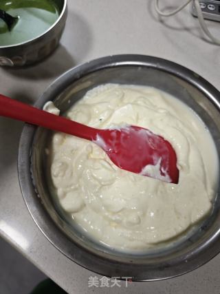 抹茶慕斯蛋糕的做法步骤：15
