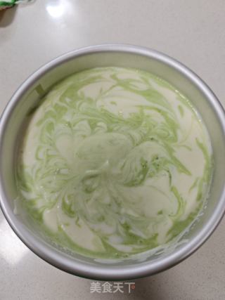 抹茶慕斯蛋糕的做法步骤：20