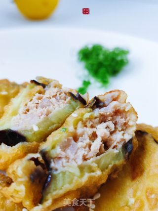 香酥茄盒的做法步骤：11