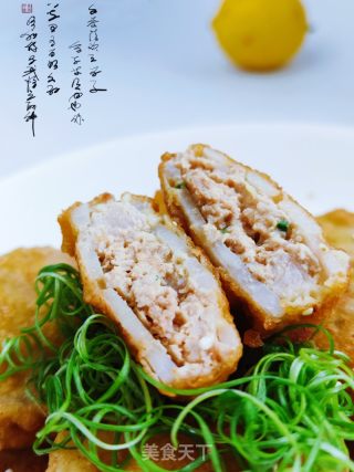 炸藕盒的做法步骤：13