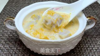奶香芋头南瓜糖水的做法步骤：9