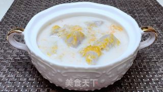 奶香芋头南瓜糖水的做法步骤：10