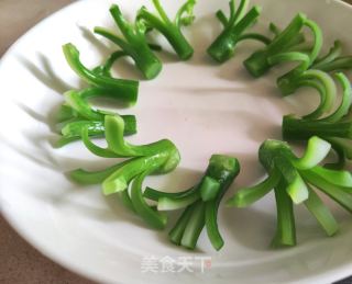 芥兰牛肉饼的做法步骤：3