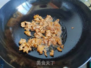 西葫芦蚕豆炒肉片的做法步骤：5
