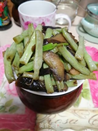白豆角炒茄子的做法步骤：7