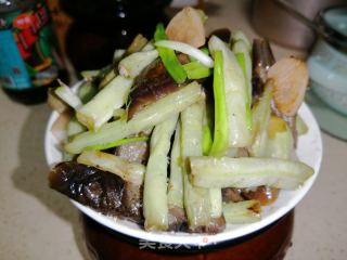 白豆角炒茄子的做法步骤：8