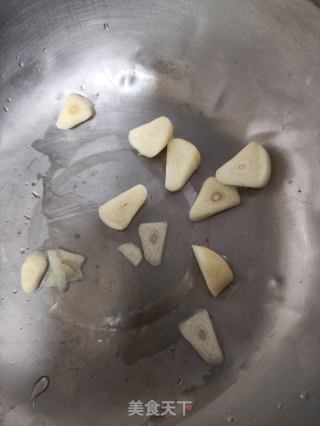 蒜香上海青的做法步骤：2