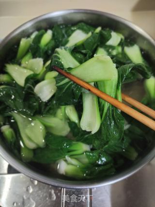 蒜香上海青的做法步骤：5