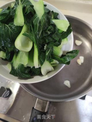 蒜香上海青的做法步骤：6