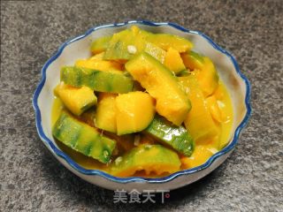素炒南瓜的做法步骤：8