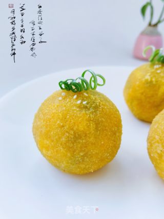 玉米面菜团子的做法步骤：10
