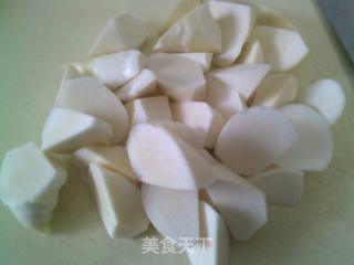 香糟茭白百叶结的做法步骤：2