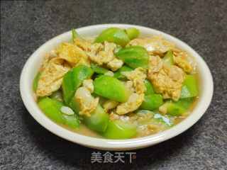 丝瓜炒鸡蛋的做法