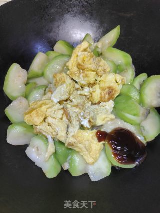 丝瓜炒鸡蛋的做法步骤：11
