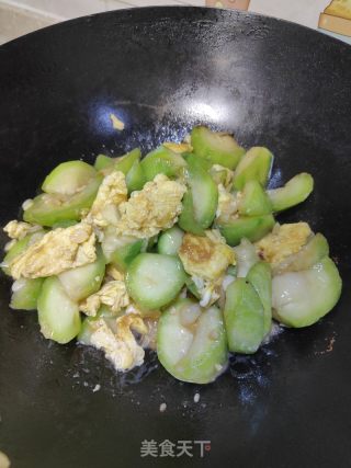 丝瓜炒鸡蛋的做法步骤：12