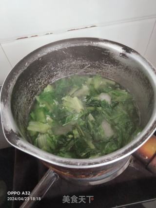 凉拌油白菜的做法步骤：3