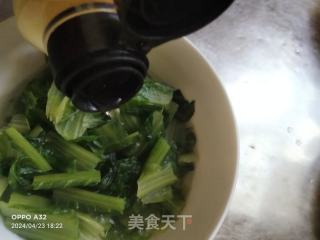 凉拌油白菜的做法步骤：4