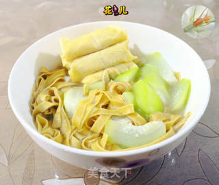 肉面结夜开花苦荞面的做法