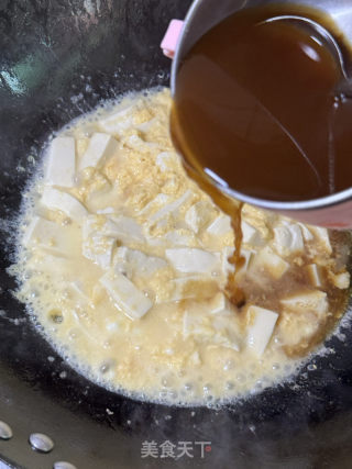 豆腐滑蛋的做法步骤：9