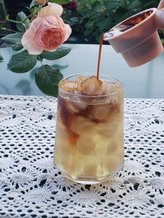 ????夏天的快乐里，有乌龙冰美式☕的做法步骤：4