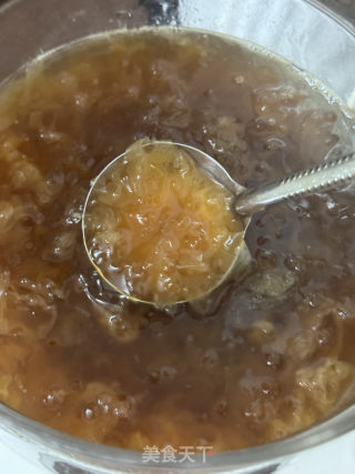黑糖银耳西米的做法步骤：10
