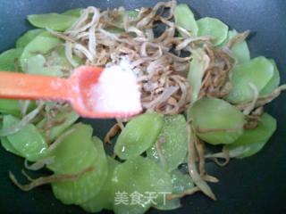 大头菜丝炒莴笋的做法步骤：7