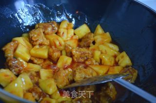 菠萝咕咾肉的做法步骤：12