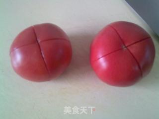 番茄夜开花苦荞面的做法步骤：4