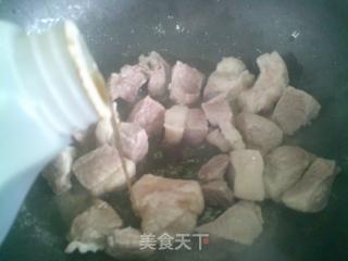 毛笋烧猪肉的做法步骤：6