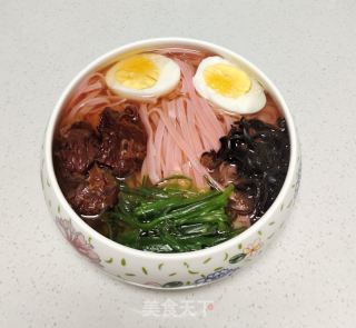 营养早餐面的做法