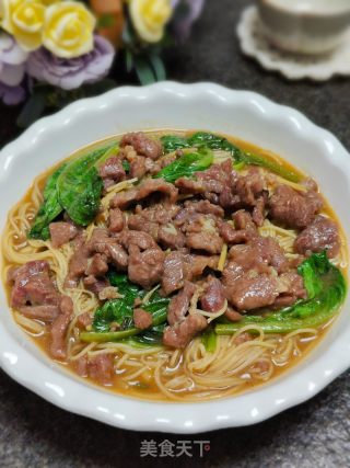 沙茶牛肉面的做法